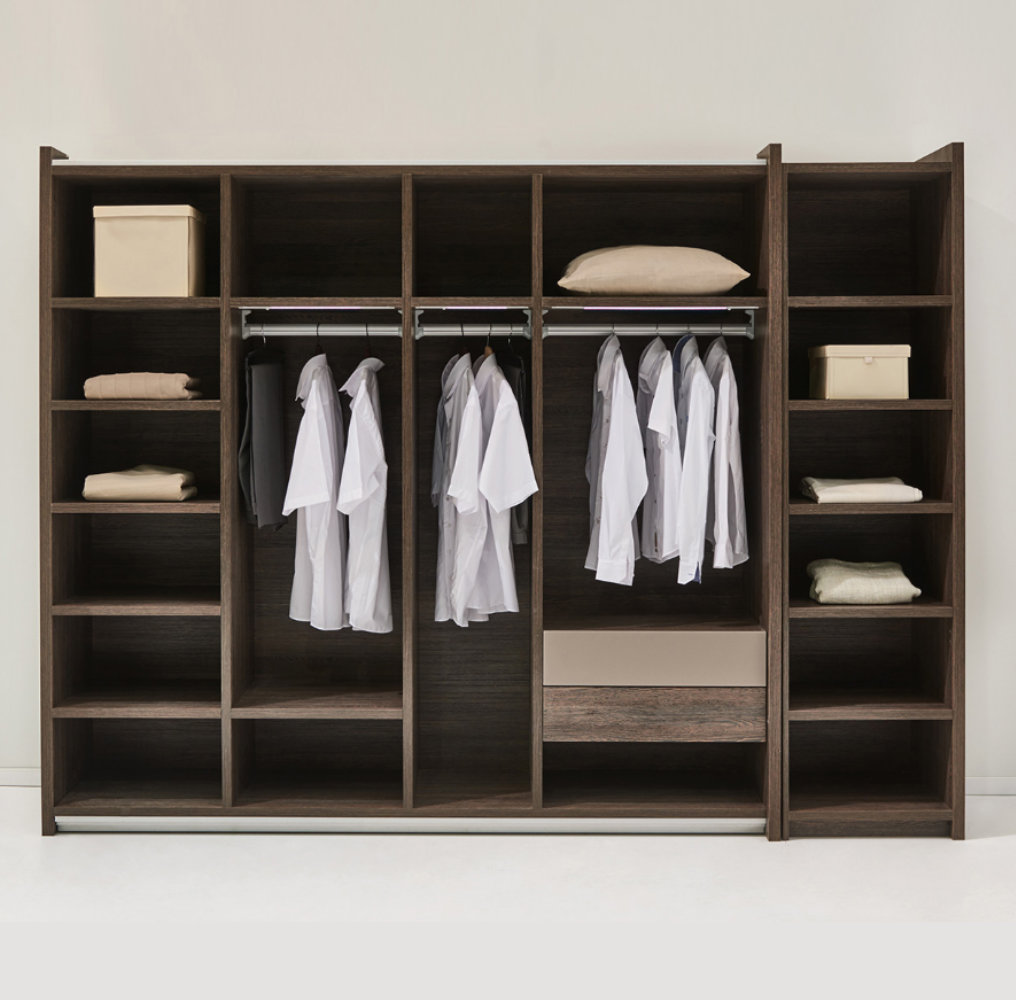 modern wardrobe storage