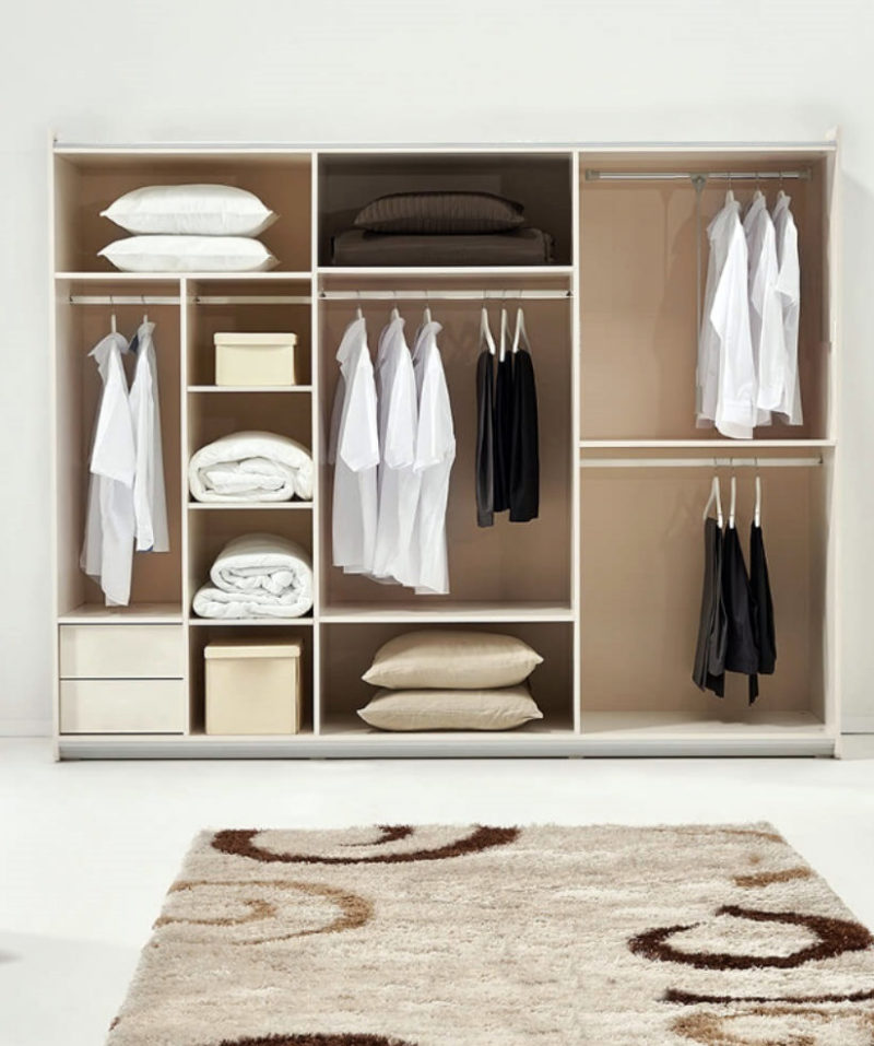 Wardrobes the preferred choice where space is at a premium