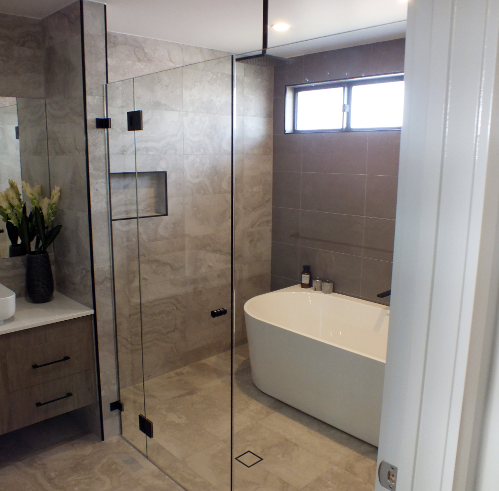 framless shower screen installed framless shower screen installed
