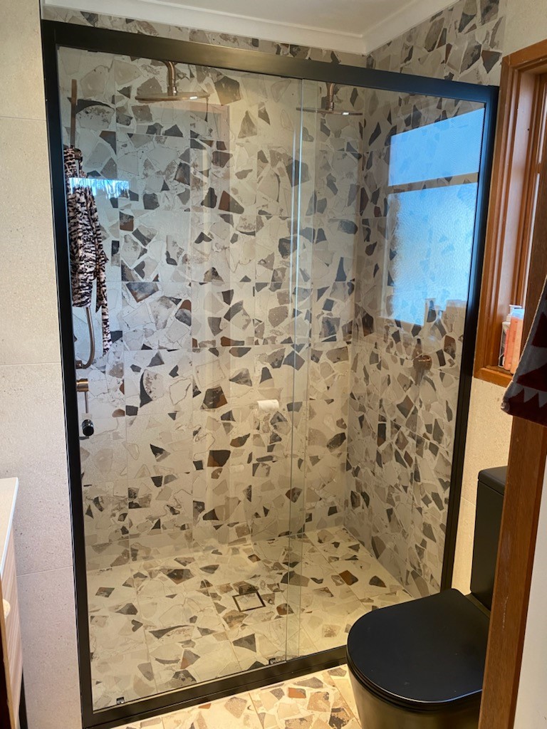 Semi Frameless Sliding Shower Screen