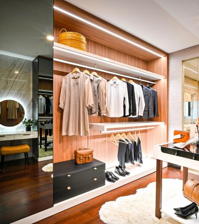 Wardrobe Storage Design